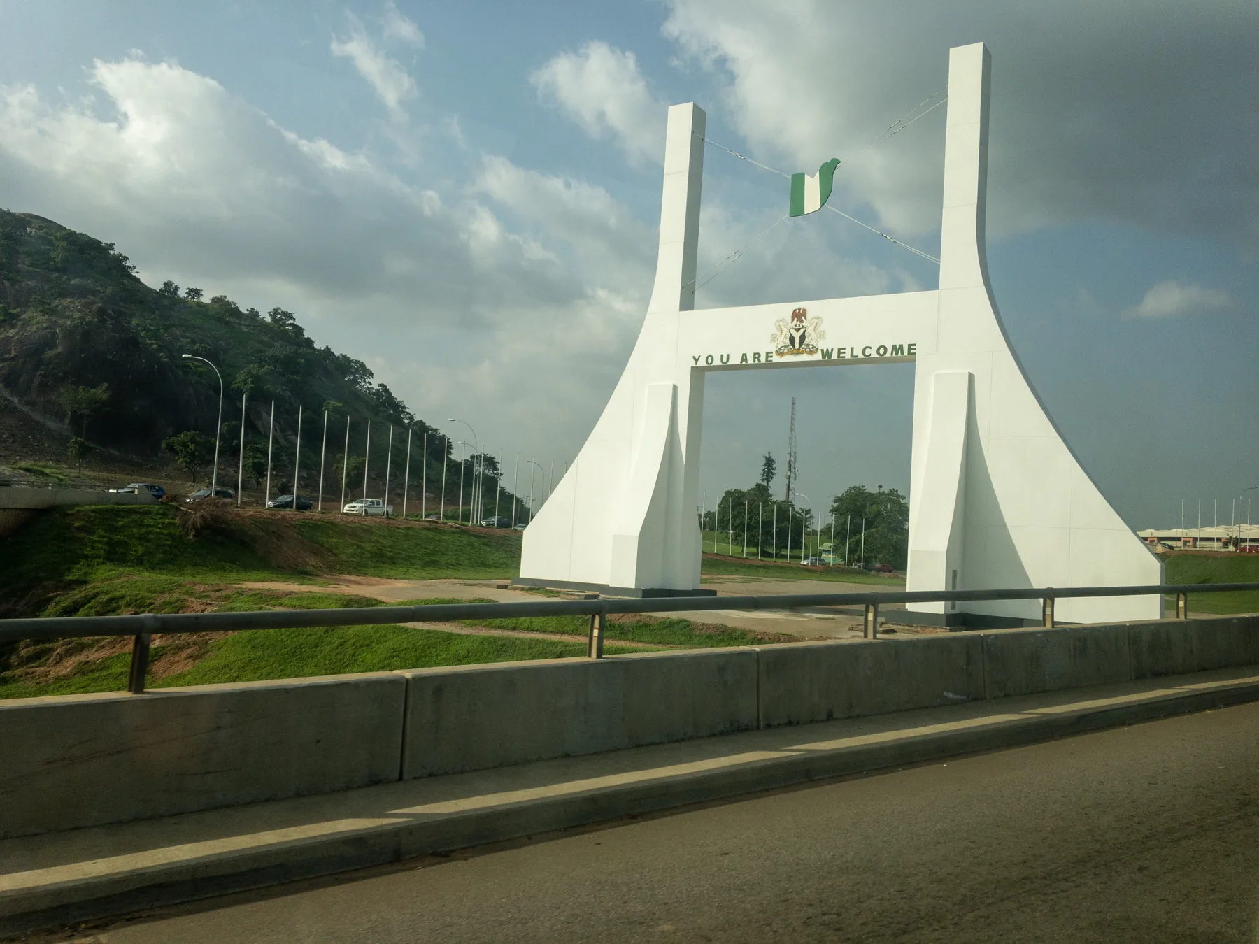 Abuja City Gate used as location context
