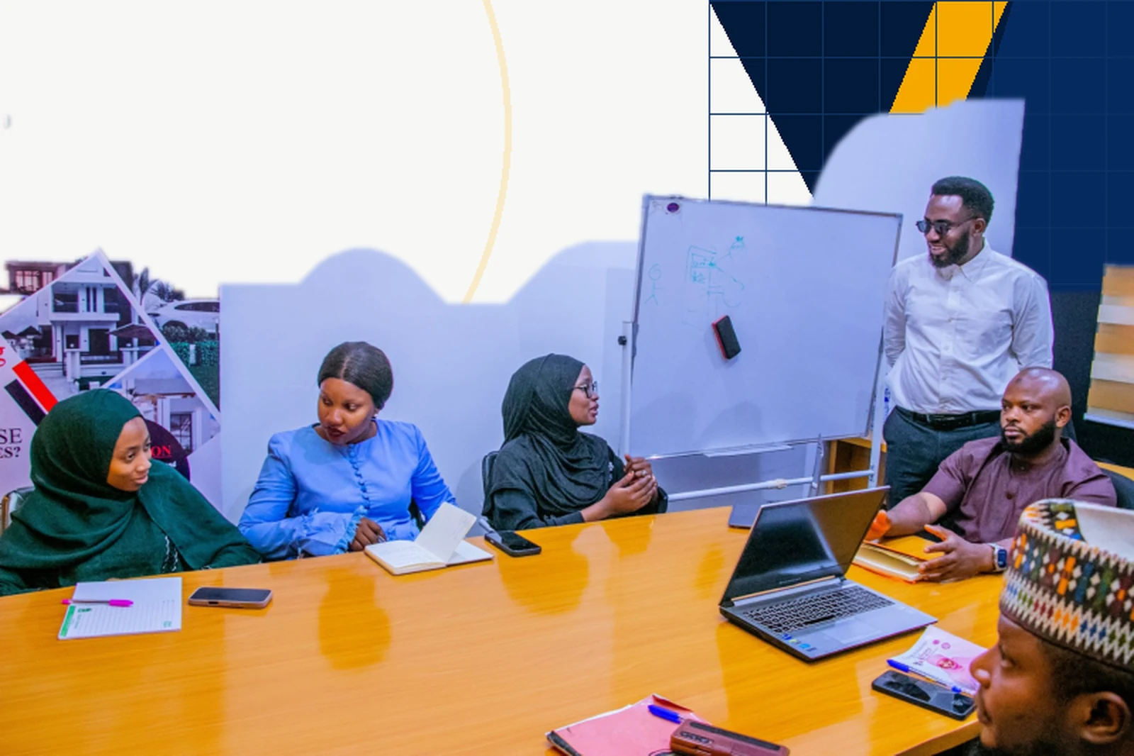 Syrol professionals collaborating during a property and business strategy session